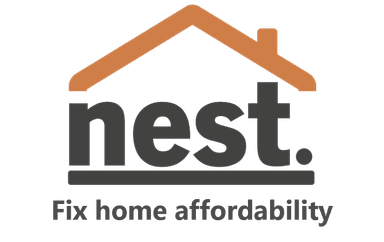 Nest - Affordable homes Logo